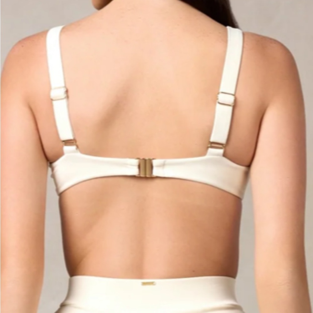 MBM swim Chance top, NWT, S, cream - Picture 2 of 3